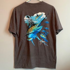 Guy Harvey Bluewater Pocket Tee